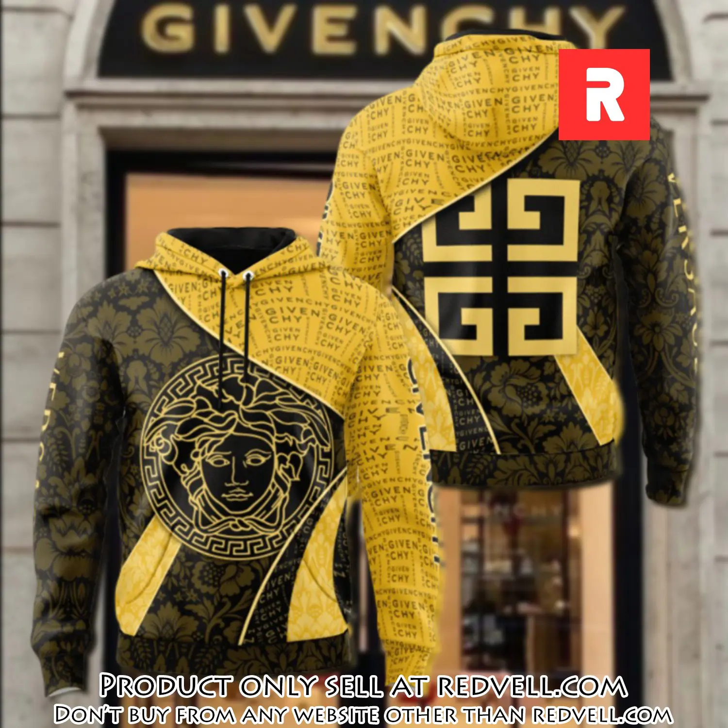 Givenchy versace unisex hoodie luxury brand gifts  jh2295 rv4424868